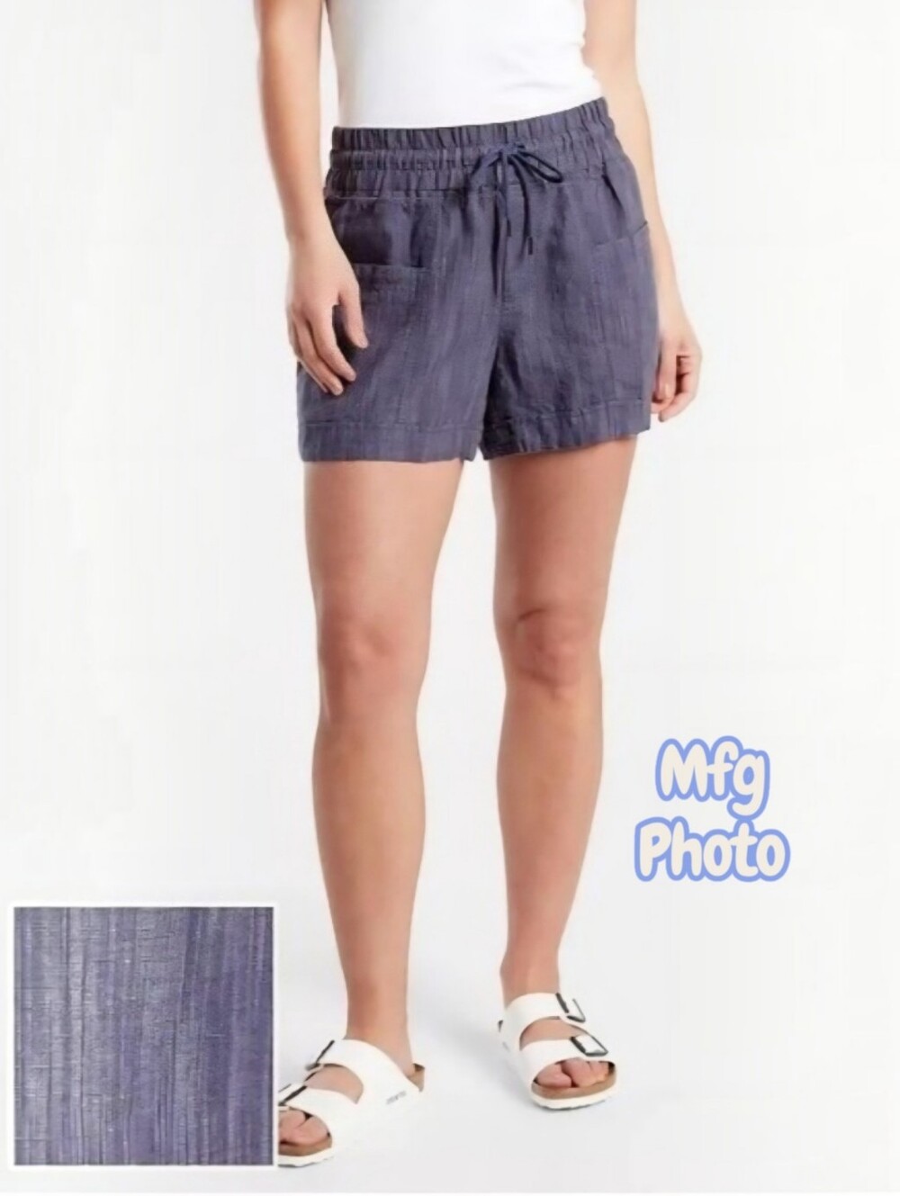 Athleta Cabo Linen Textured Shorts, Womens 6